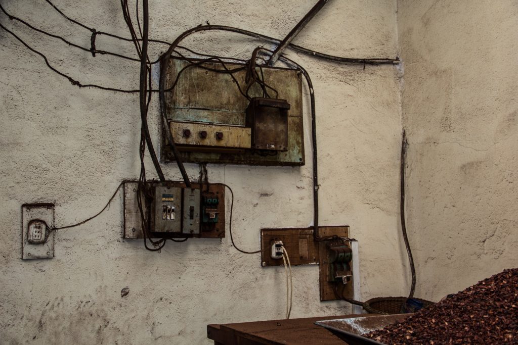 Die Elektroinstallation ist nicht jünger als die Maschinen