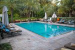 Der private Pool der Villa