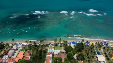 Luftbild von Porto de Galinhas