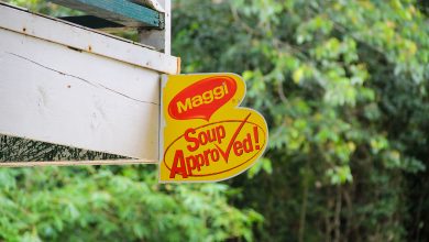 Maggi-Schild auf Tobago
