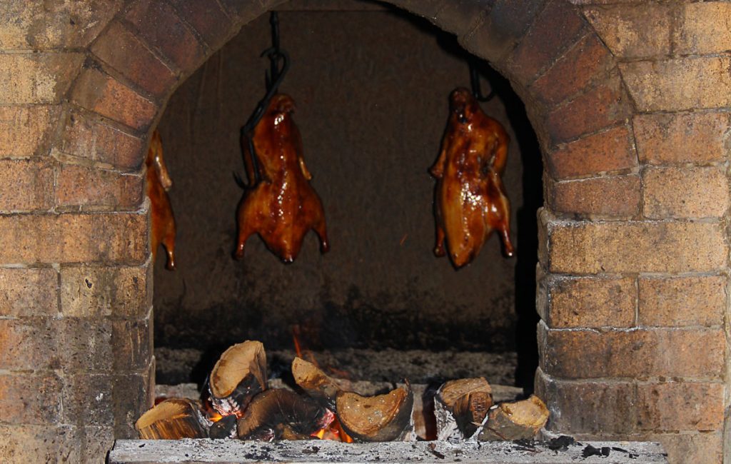 knusprige Peking Ente im Ofen