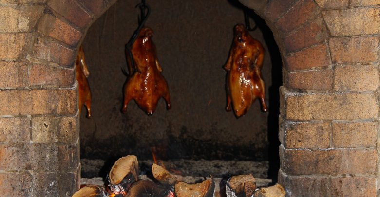 knusprige Peking Ente im Ofen