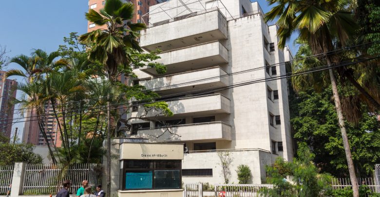 Das Edificio Monaco in Medellin, das Wohnhaus von Pablo Escobar