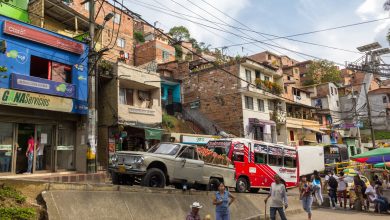 In der Comuna 2 in Medellin
