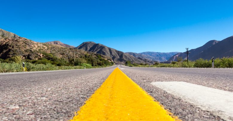Auf der Ruta 9 in Argentinien