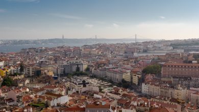 Blick über die Altstadt von Lissabon