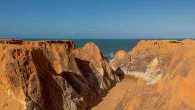 Blick über die Falesias bei Beberibe
