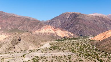 Blick über die Quebrada de Humahuaca