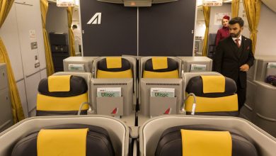 Business-Class Magnifica von Alitalia