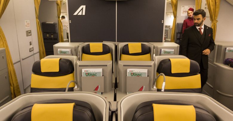 Business-Class Magnifica von Alitalia