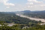 Blick über den Panama Kanal