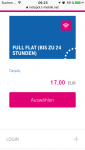 Full Flat für 17,- Euro