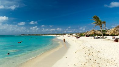 Arashi-Beach auf Aruba