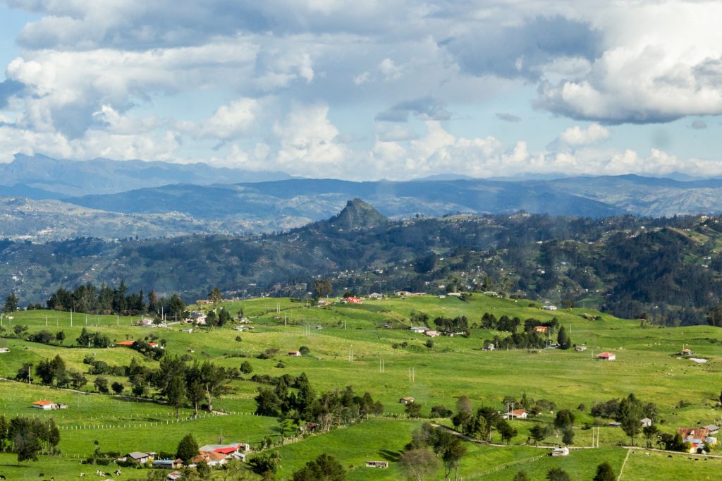 Ein markanter Berg bei Cojitambo