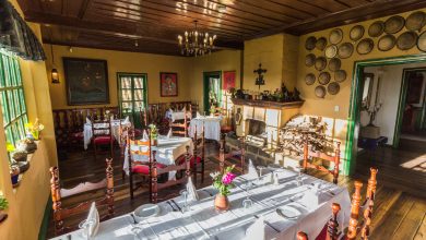 Posada Ingapirca - das Restaurant