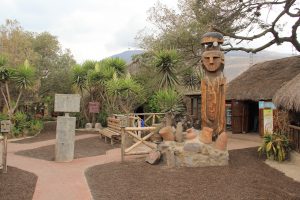 Folkloreteil im Intiñan Museum