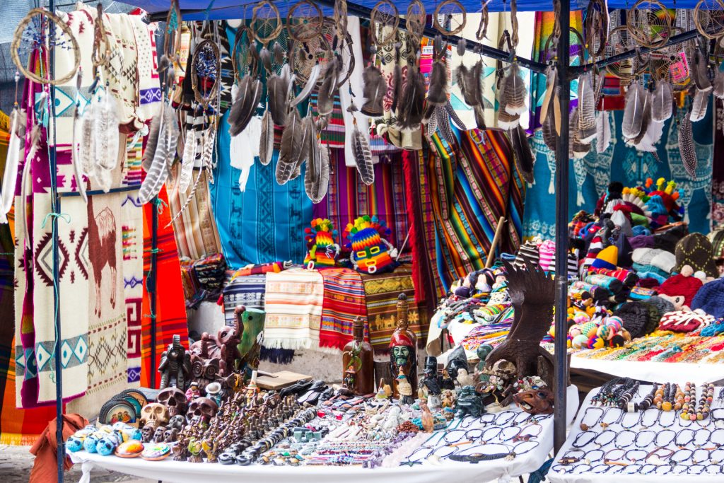 Kunsthandwerk in Otavalo