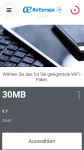 30MB Internetpaket bei Air Europa für 7,- Euro