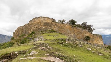 Blick auf die Festung von Kuélap