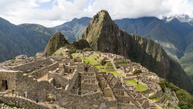 der klassische Blick über Machu Picchu