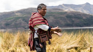 Schamane in Peru