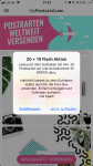 MyPostcard App - regelmäßig winken Angebote