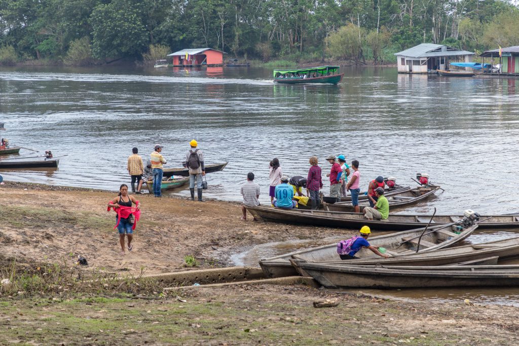 Morgendliche Idylle am Amazonas
