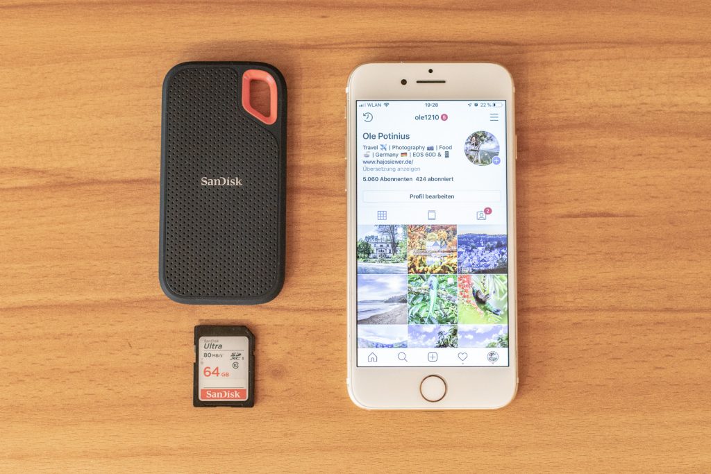 SanDisk Extreme Portable SSD - stylish und kompakt
