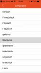 Funktionale, aber schlecht übersetzte App