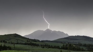 Gewitter im Gebirge