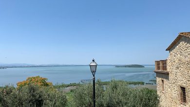 Lago Trasimeno von San Savino aus