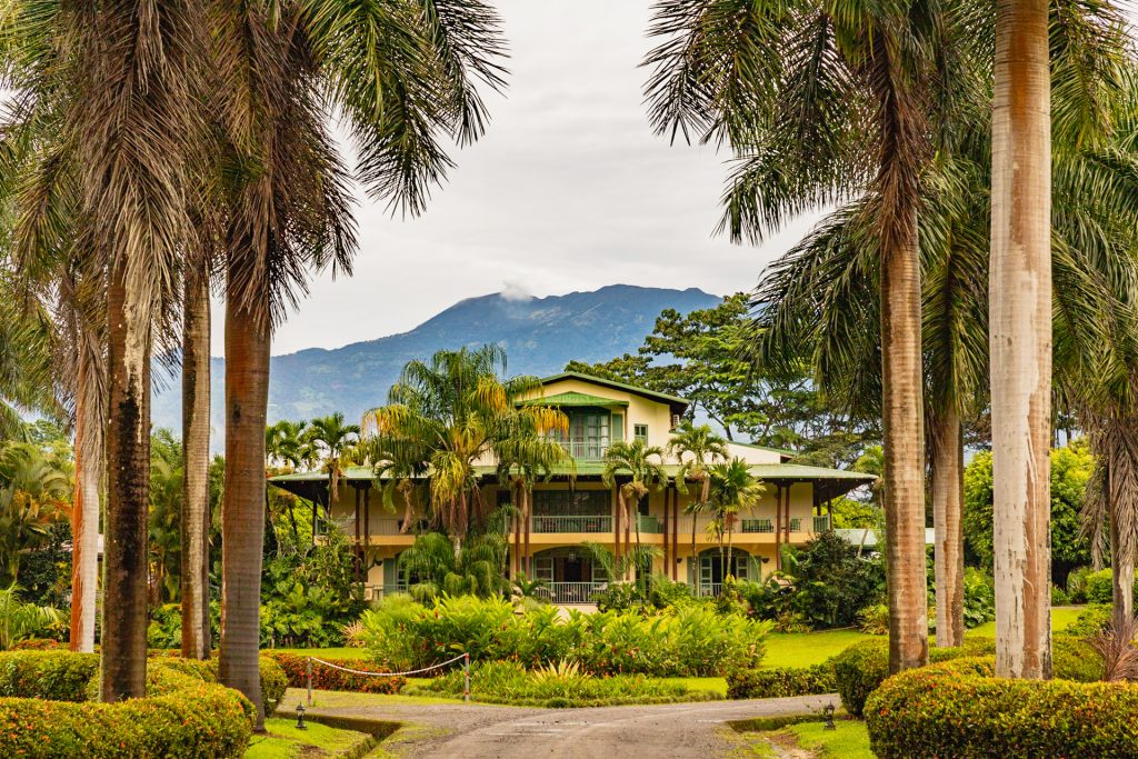 Blick auf das wunderbare Hotel Casa Turire