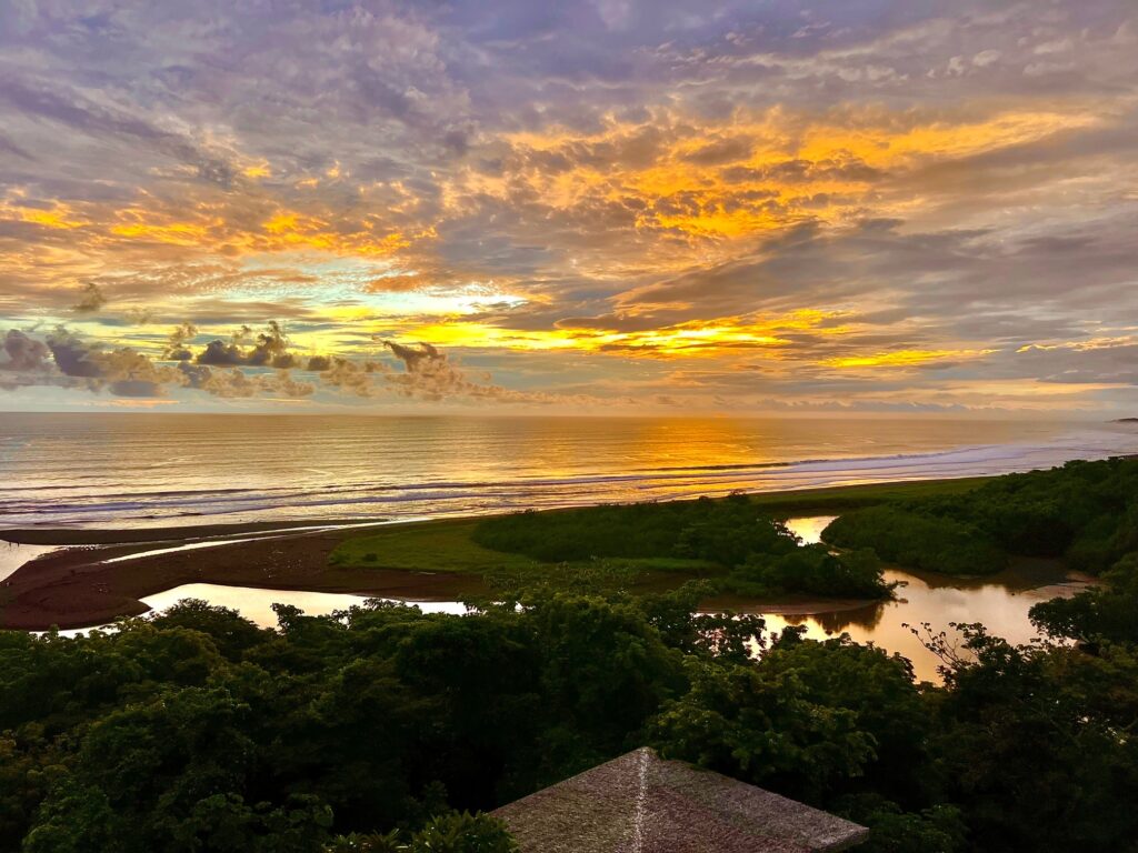 Sonnenuntergang auf der Nicoya Halbinsel