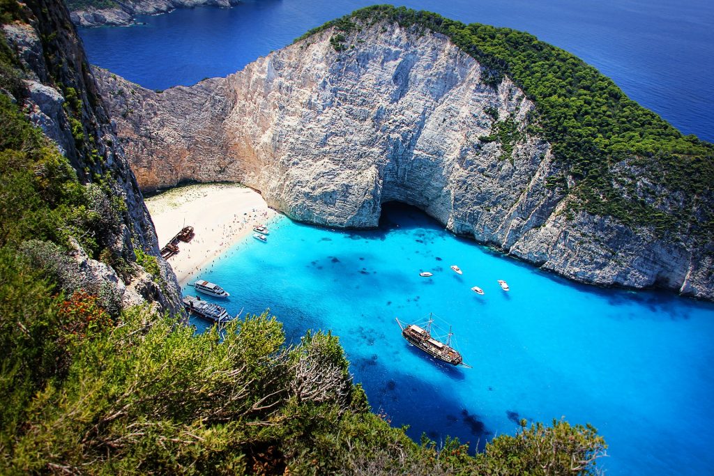 Zakynthos - die berühmteste Bucht in Griechenland