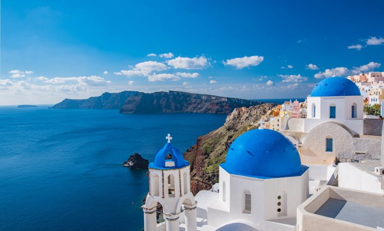 Santorini in Griechenland