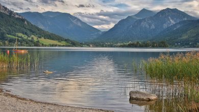 Der Schliersee in Bayern