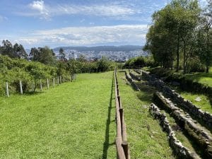 Hoch über Quito liegt Rumicucho