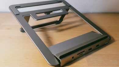 Hama 12in1-USB-C-Docking-Station mit Notebook-Stand