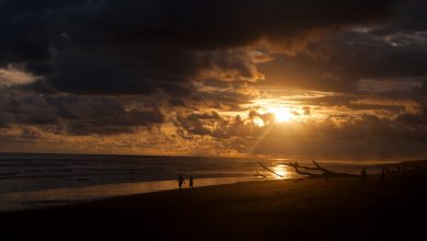 Sonnenuntergang in Dominical