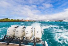 Gut motorisierte Speedboote übernehmen den Transfer beim Inselhopping auf Galápagos