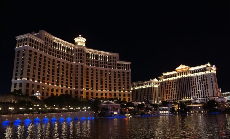 Das Bellagio in Las Vegas