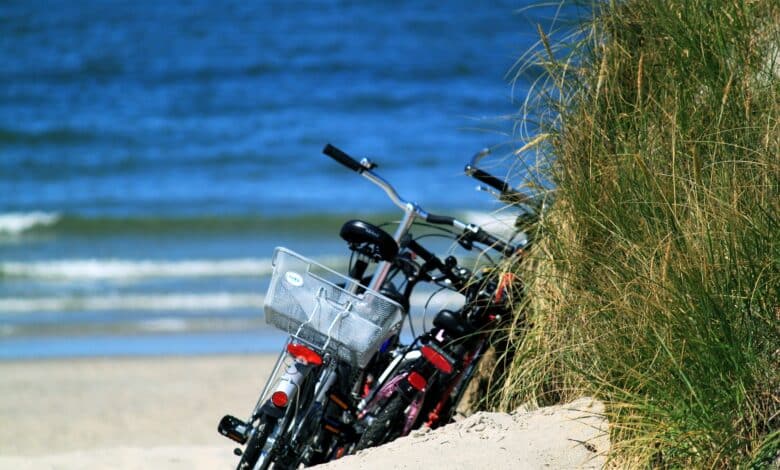 Mit dem Rad an der Nordsee