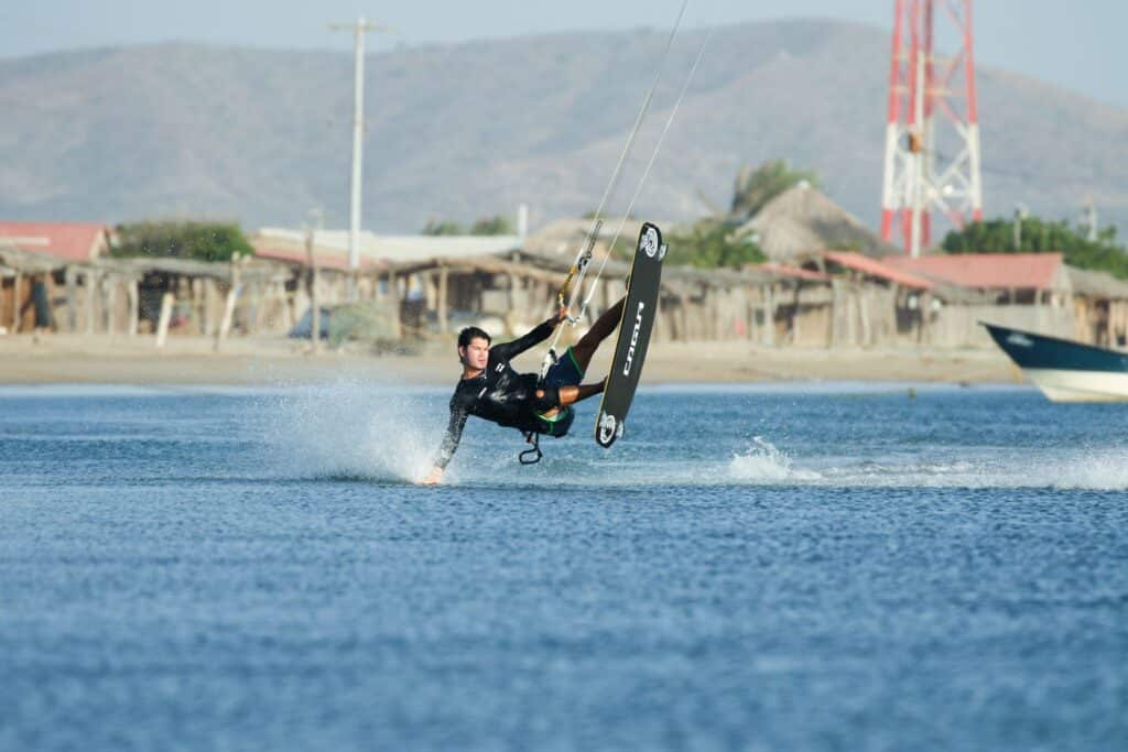 Wakeboarder in Mancora